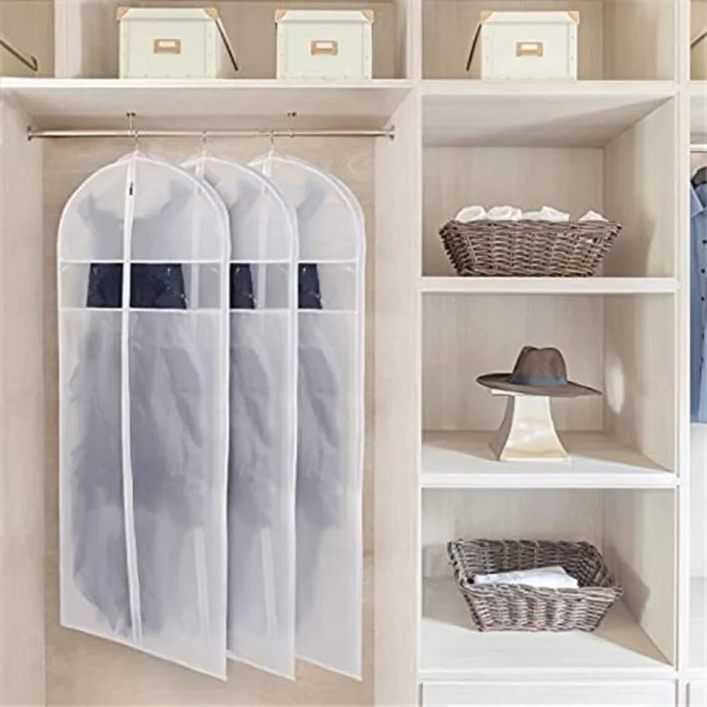 72 Inch Garment Bag Long Dress Cover Storage Wedding Gown Evening Dress Bag